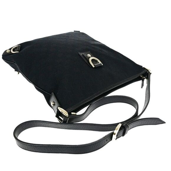 Gucci Abbey Black Canvas Shoulder Bag (Pre-Owned) - Picture 5 of 16